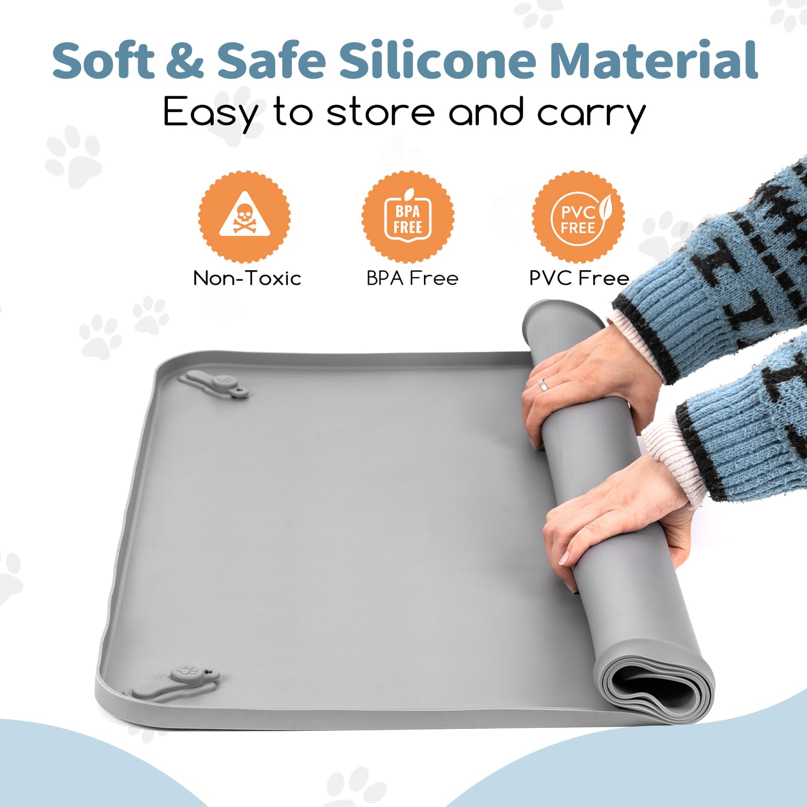 Greatbond pee pad holder protects floors from leaks and splashes.