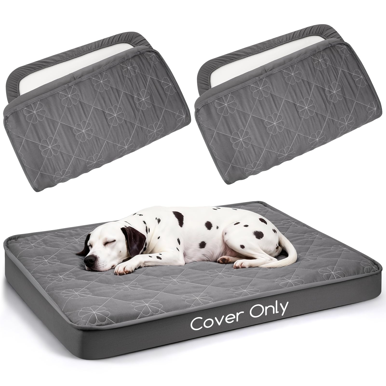 Greatbond waterproof dog bed cover 35x44 inch protects beds from spills and accidents.
