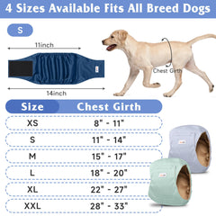 Grecle belly band with durable Velcro ensures a secure fit during active moments.