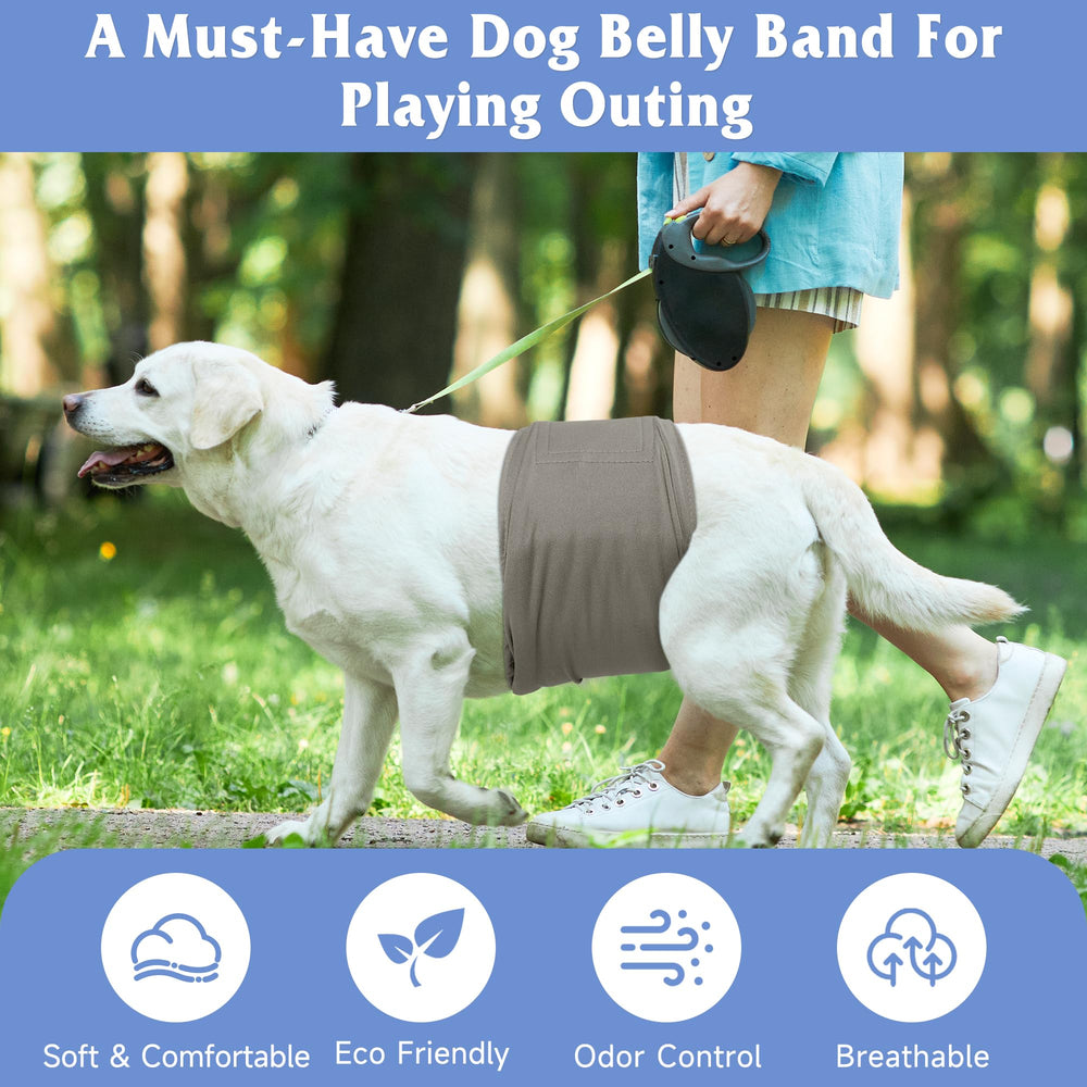 Grecle breathable khaki lining keeps skin comfortable and fur clean.