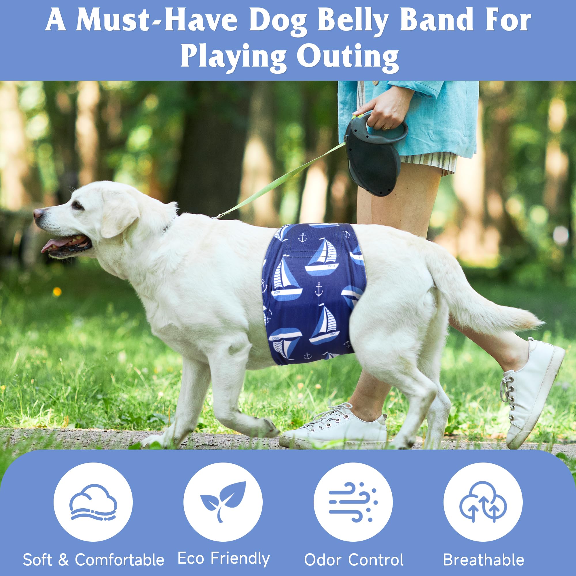 Grecle double-stitched Velcro belt keeps fit secure.