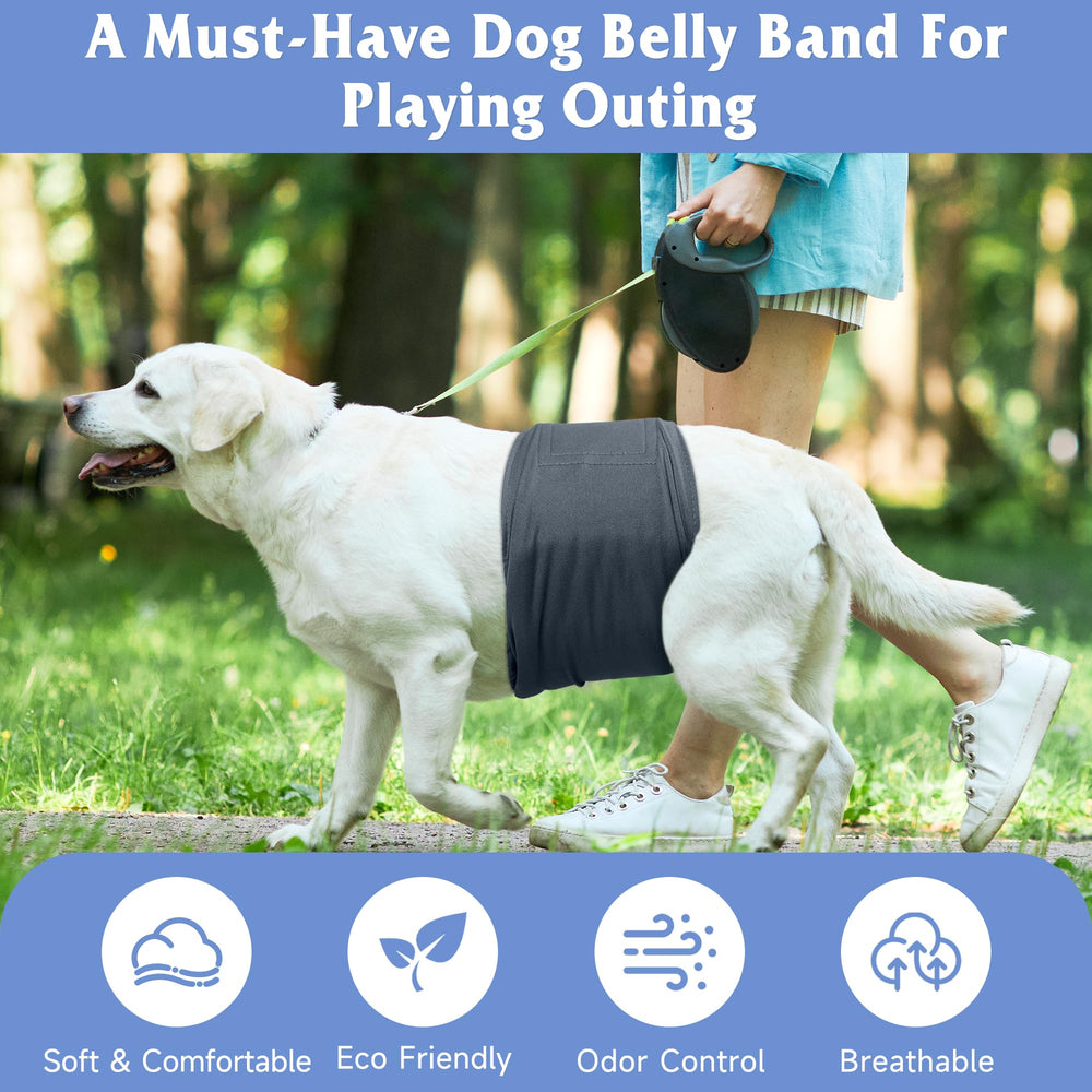 Grecle machine-washable dog diapers indicate cost-effective, repeated use.