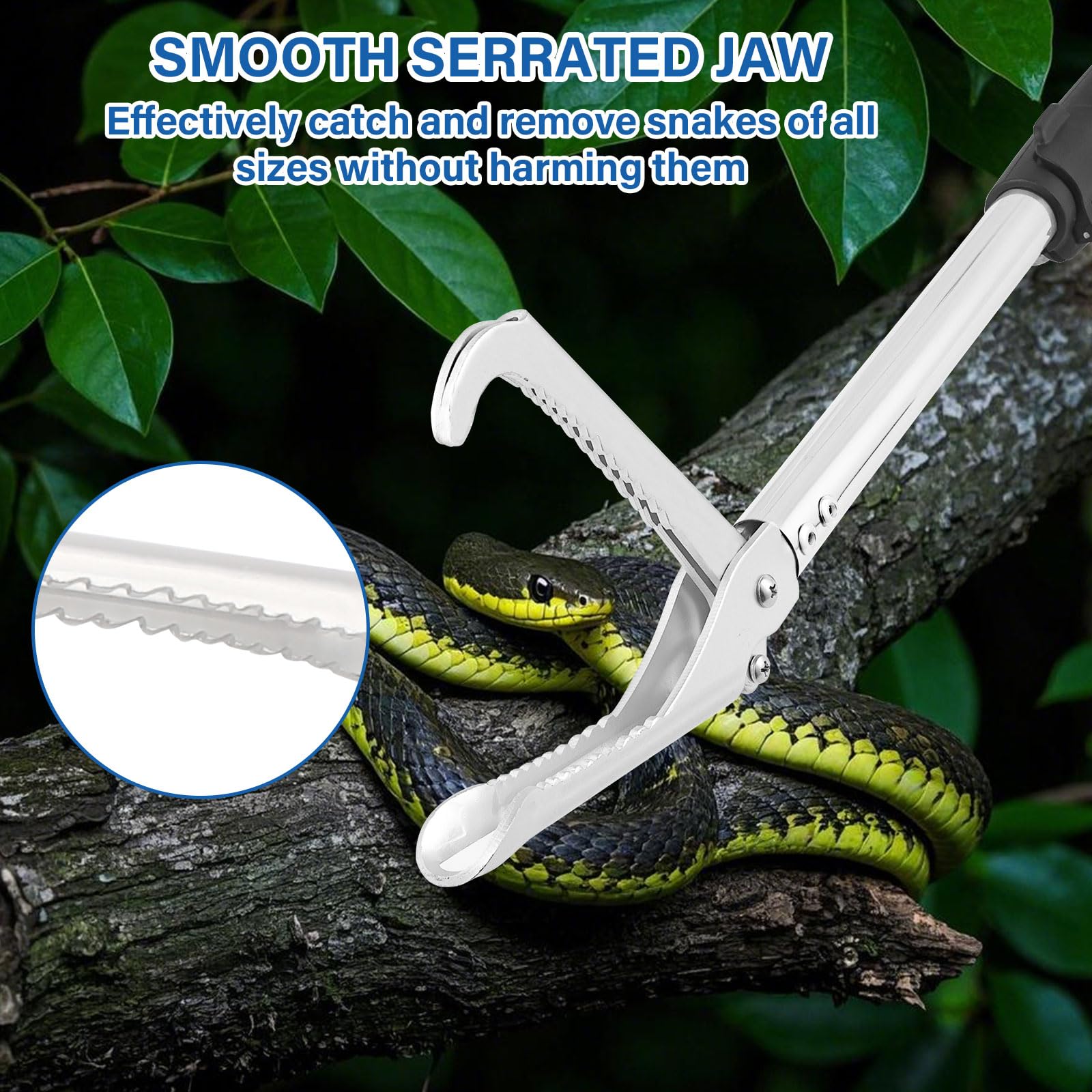 Greeily ergonomic nylon handles with non-slip foam grips