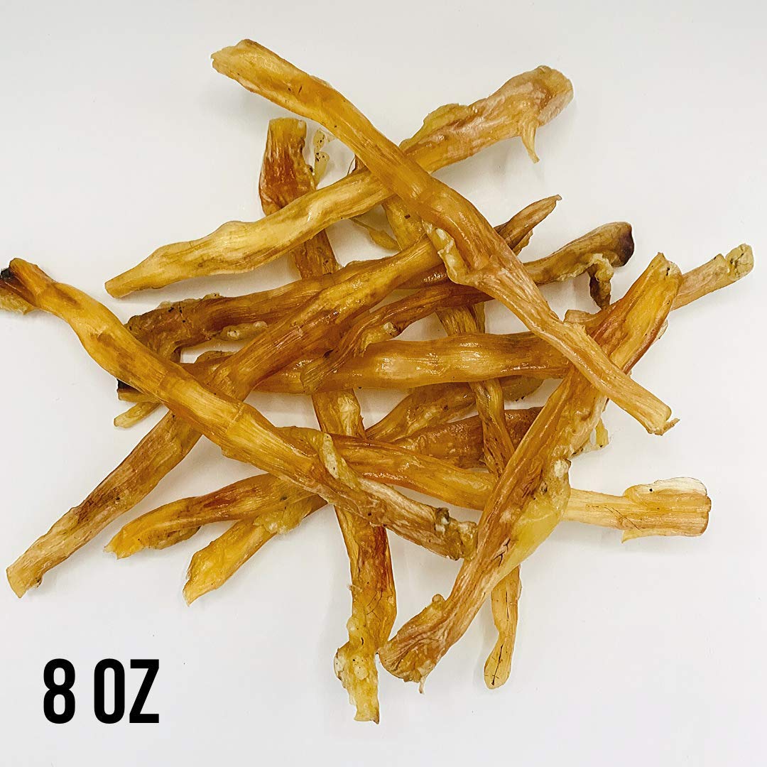 Textured beef tendon chew from Green Butterfly Brands, durable for strong chewers