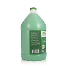 Green Groom Green Clean foam-lather showcases rich lather for all coat types.