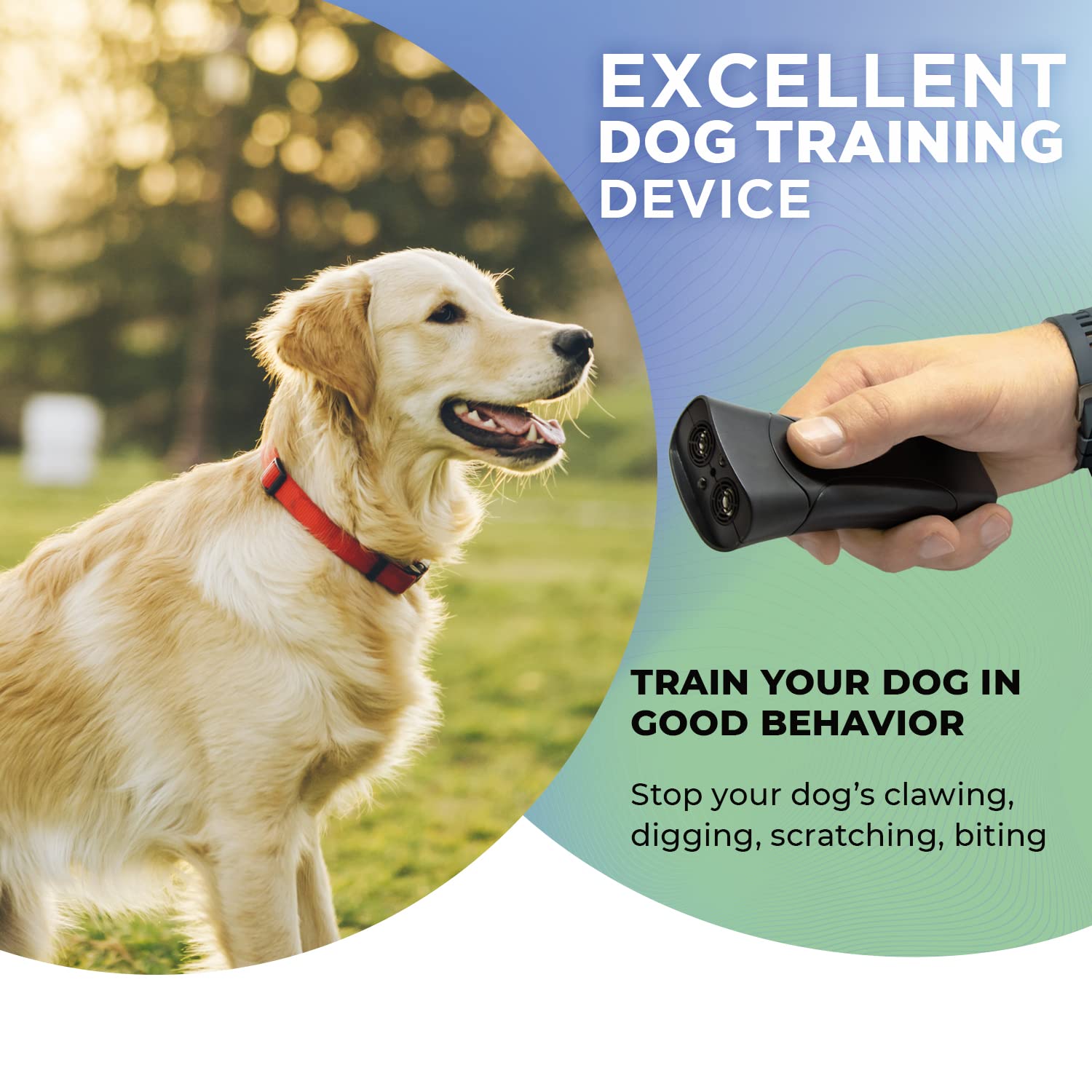 GREEN TURKS Handheld Trainer compact design supports portable training without shock or pain.