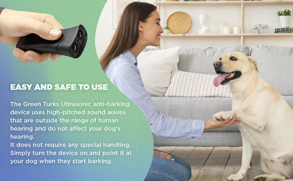 GREEN TURKS No Shock Collar Alternative offers a gentle approach to pet communication.