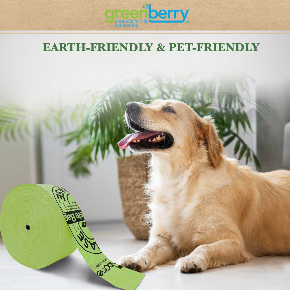 Greenbone BioBase bags fit standard box dispensers for convenient outdoor cleanup.