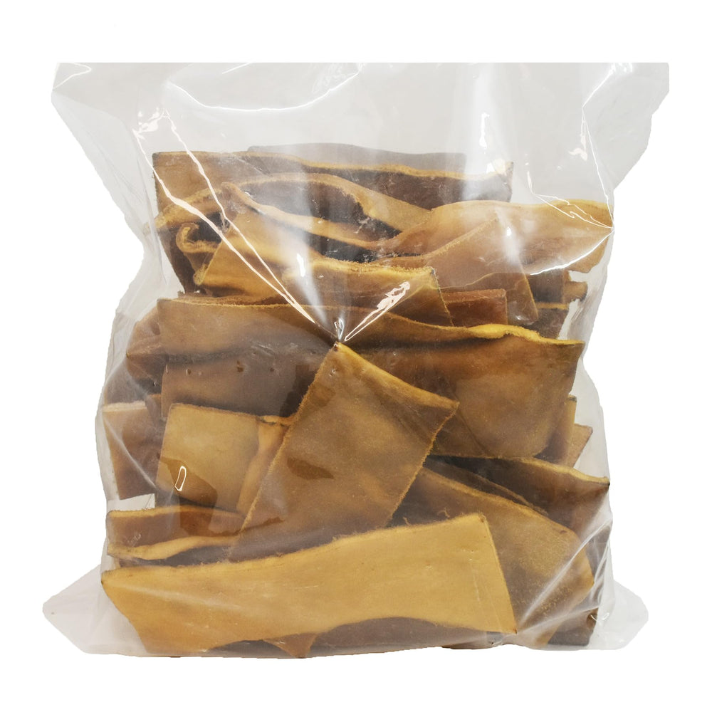 GreenCow Rawhide Chips for aggressive chewers—durable chew for tough mouths.