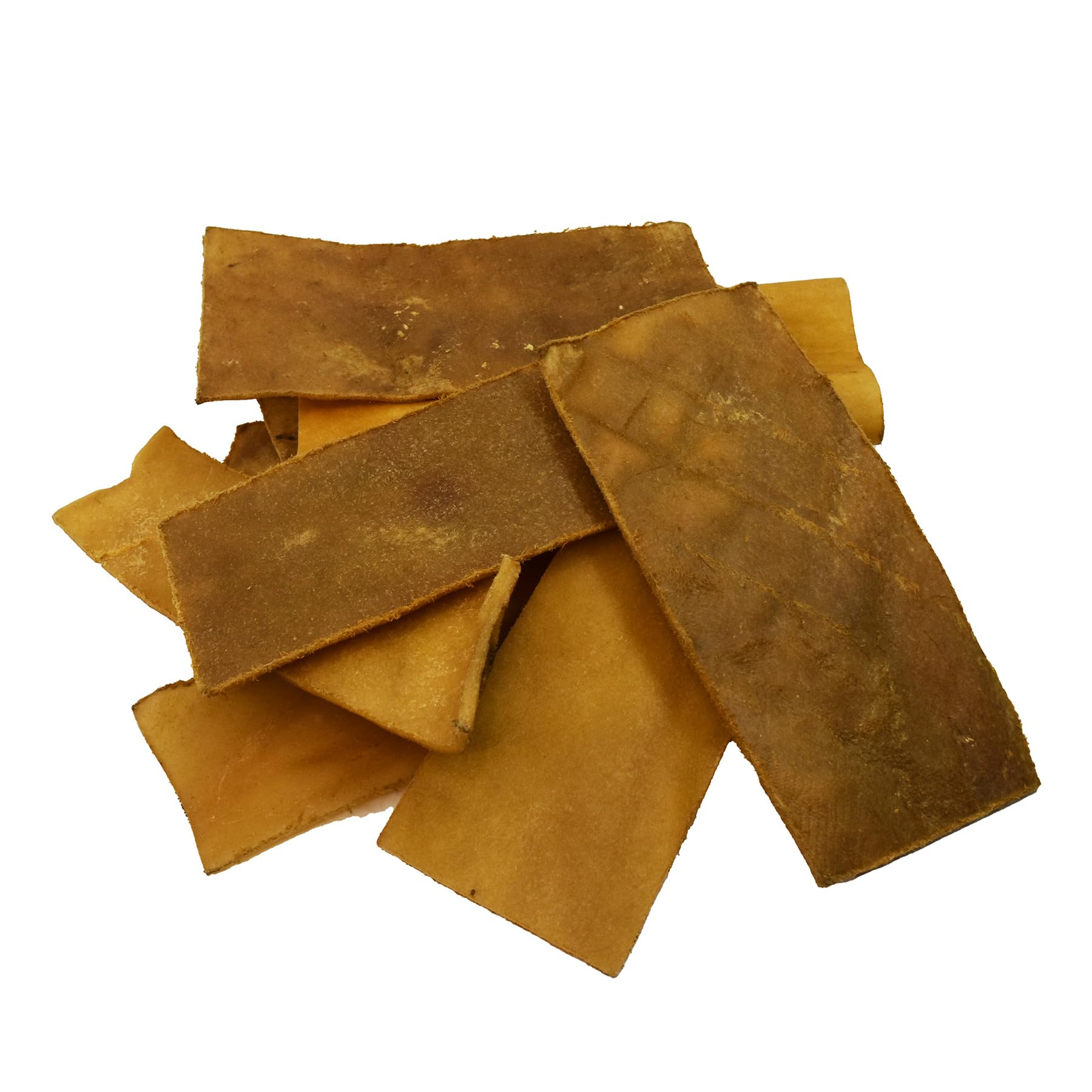 GreenCow Rawhide Chips for dogs of all sizes—versatile chew from small to large.