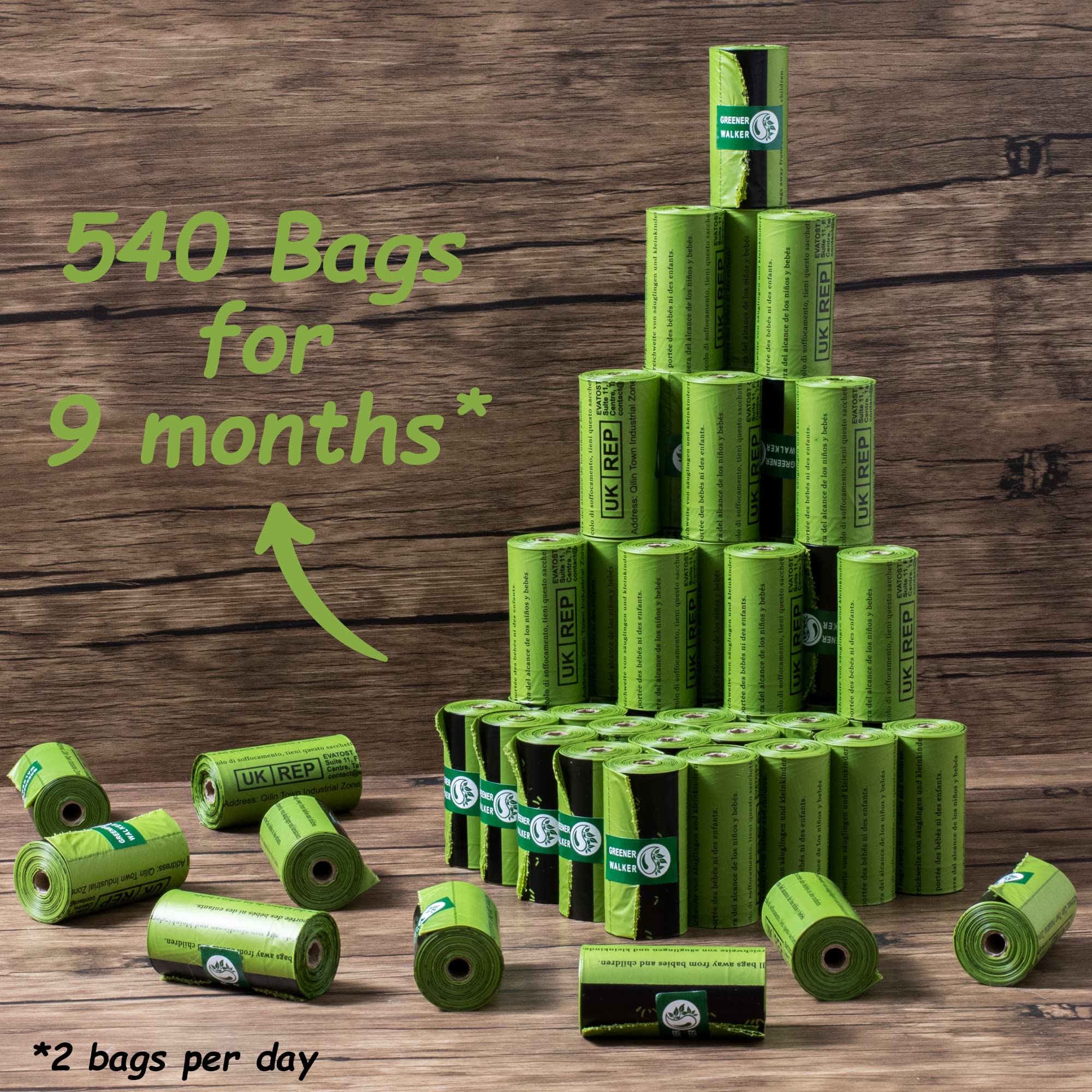 Greener Walker dispensing-ready bags fit standard leash dispensers