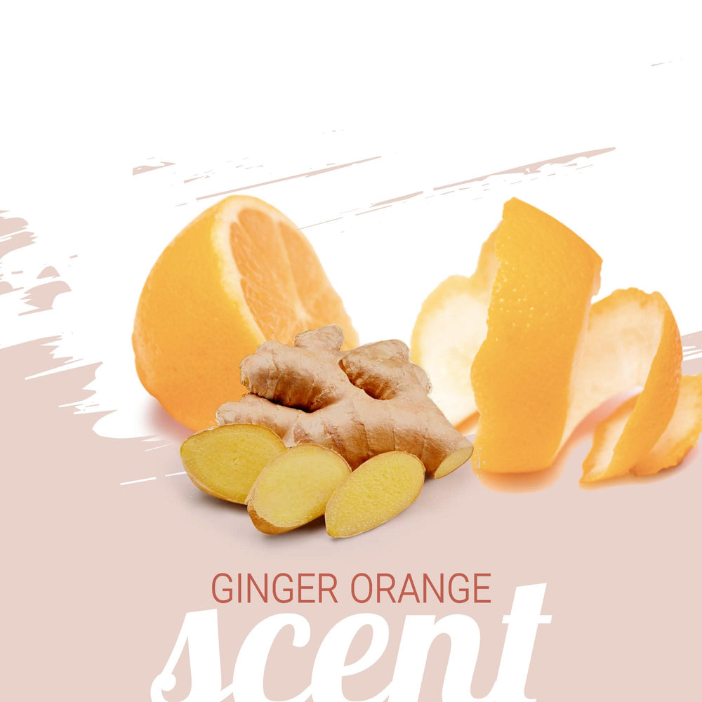 GreenGroom Ginger Orange shampoo proudly made in USA packaging