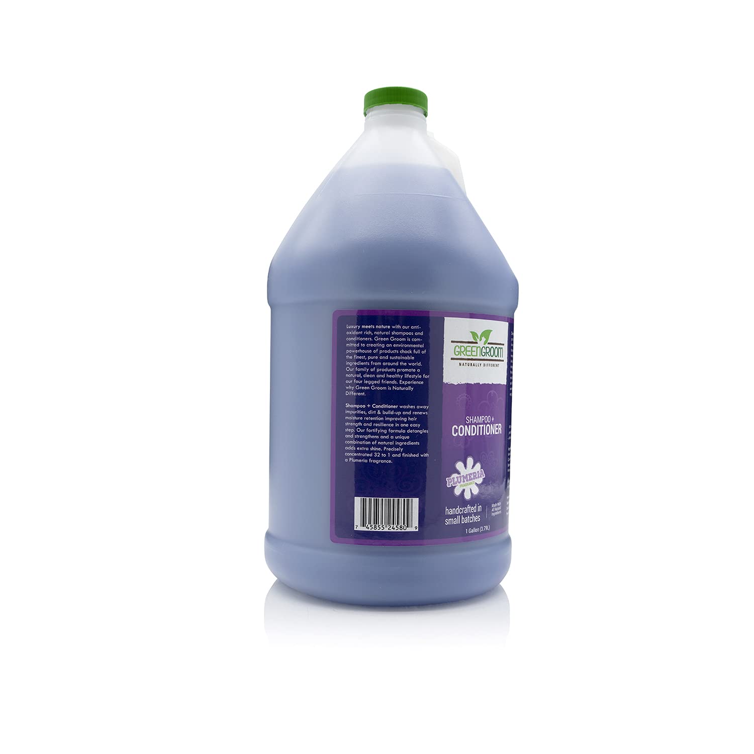 GreenGroom ultra-concentrated 32:1 formula saves product per wash
