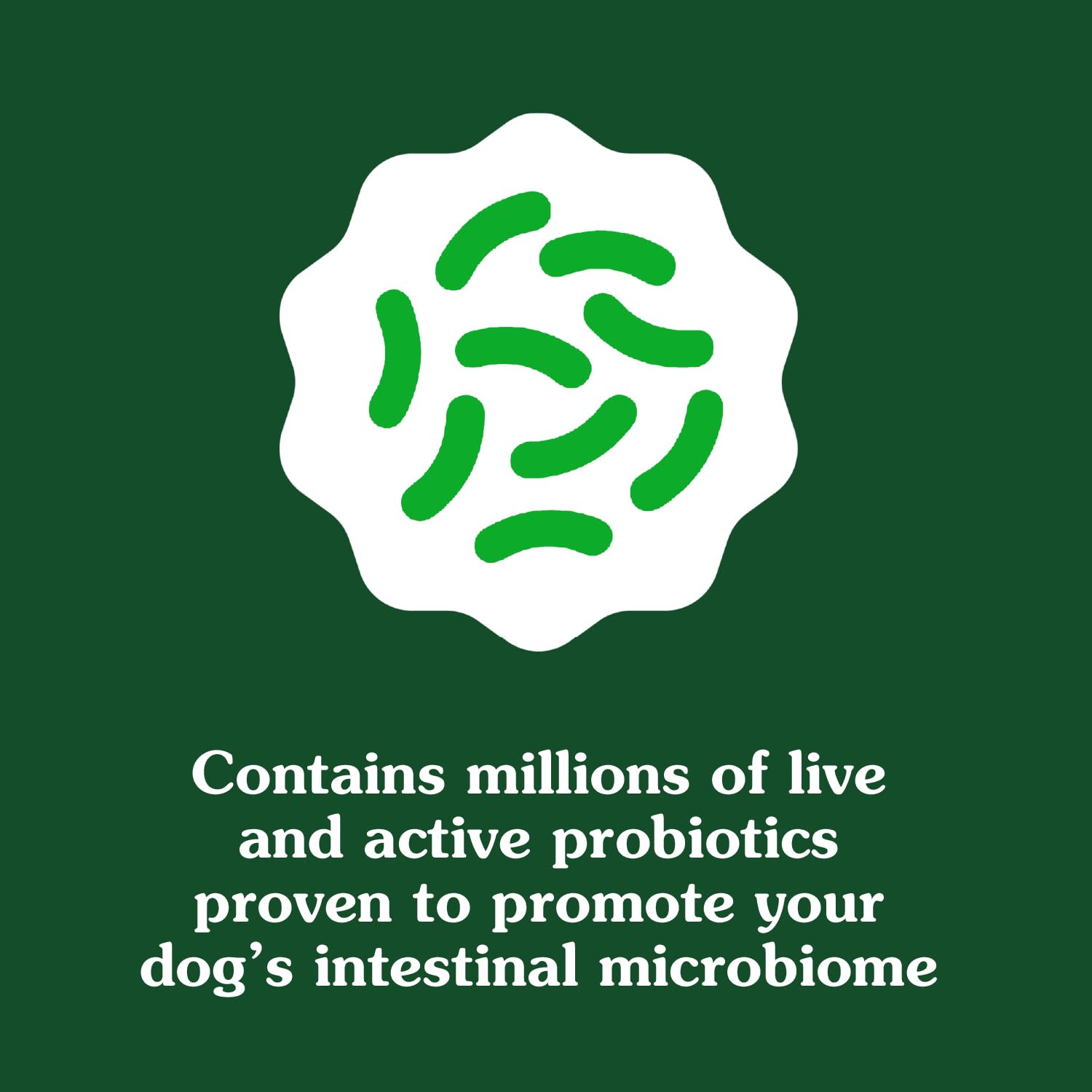 Greenies Biotic Blend probiotics chews close-up.