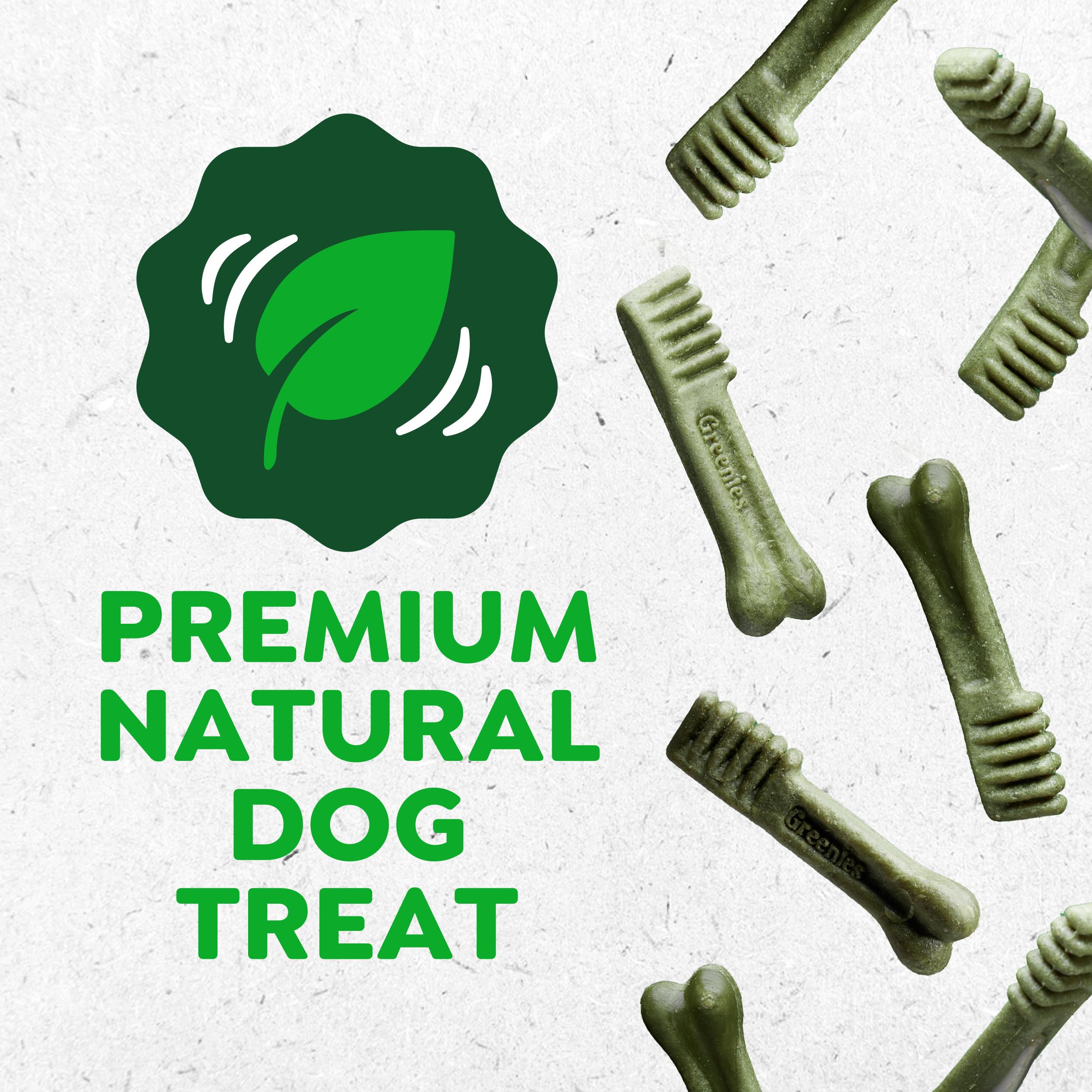 Greenies breath-freshening treats help maintain enjoyable daily life for dogs.