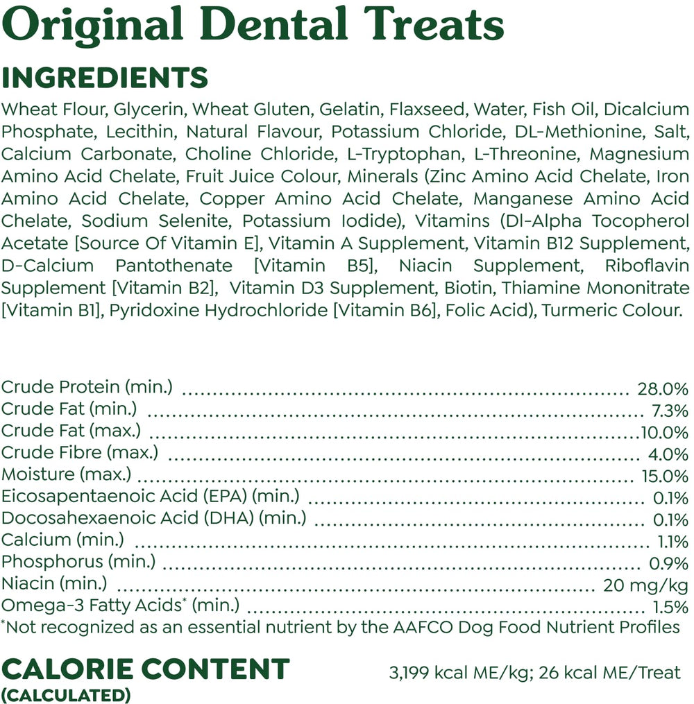 Calcium and DHA graphics emphasizing nutrients for teeth and brain development