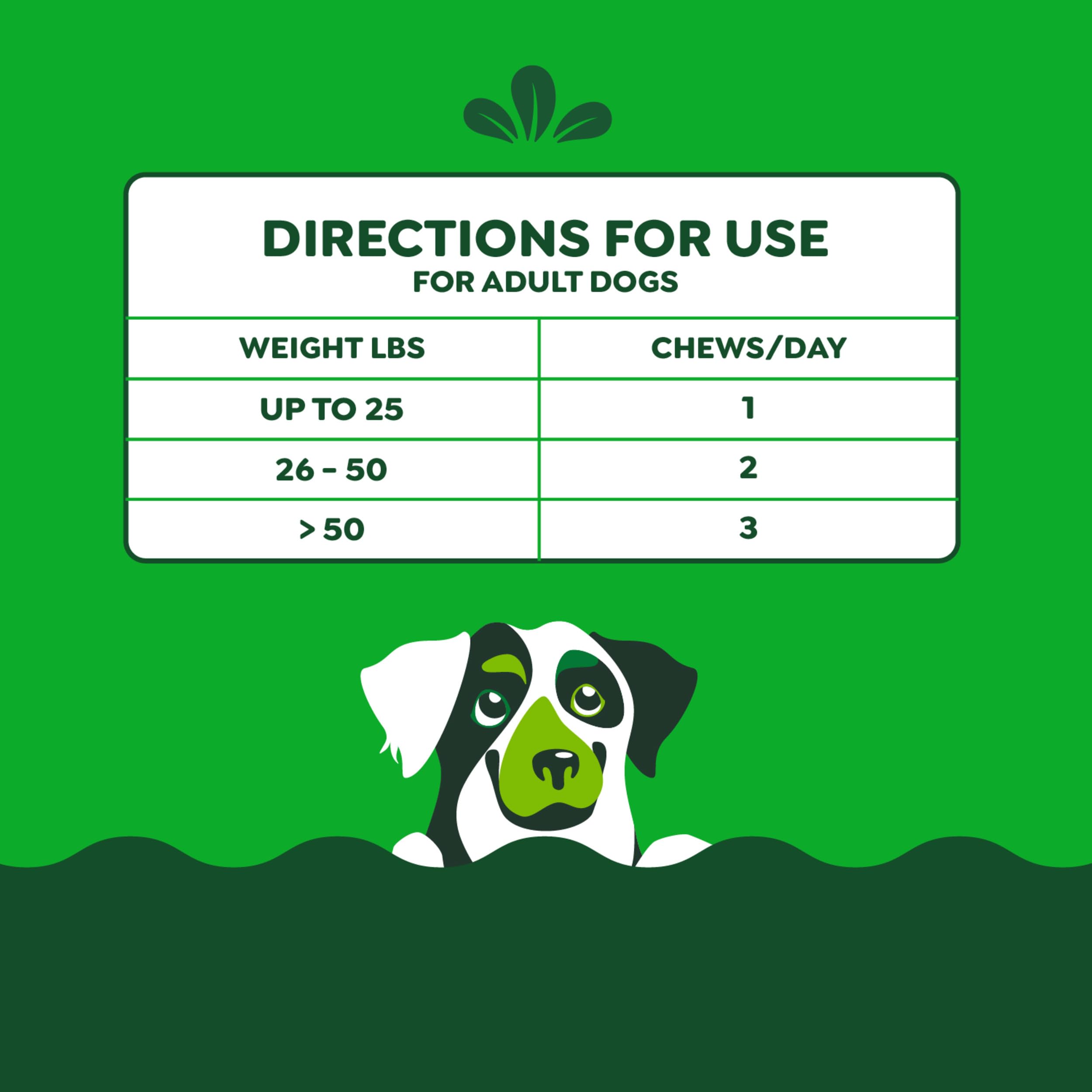 Greenies calming chews in a bowl illustrating easy daily supplement routine.