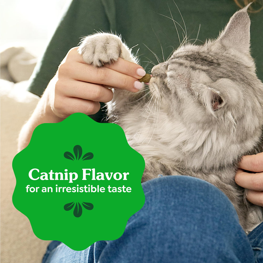 Greenies are veterinarian-recommended dental treats for cats.