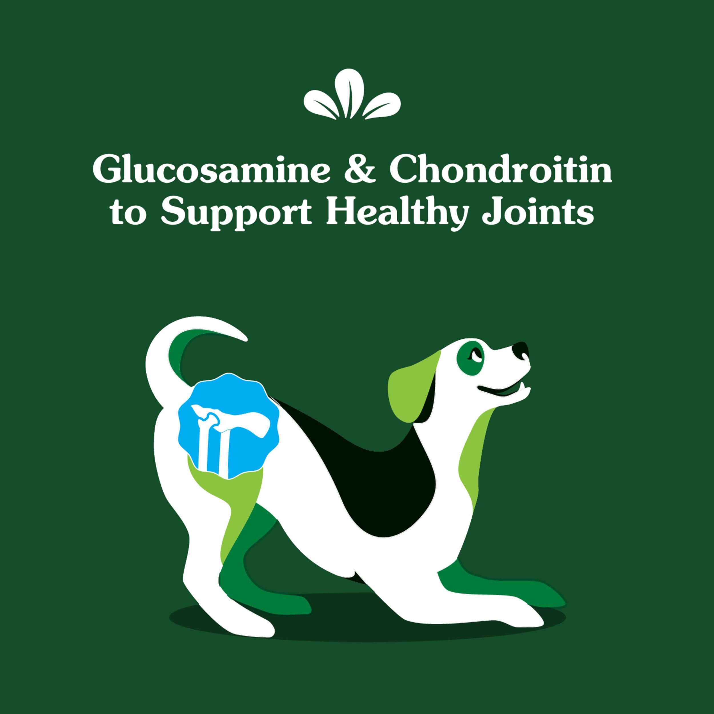 Greenies chicken-flavor dog chews offer tasty daily joint support.
