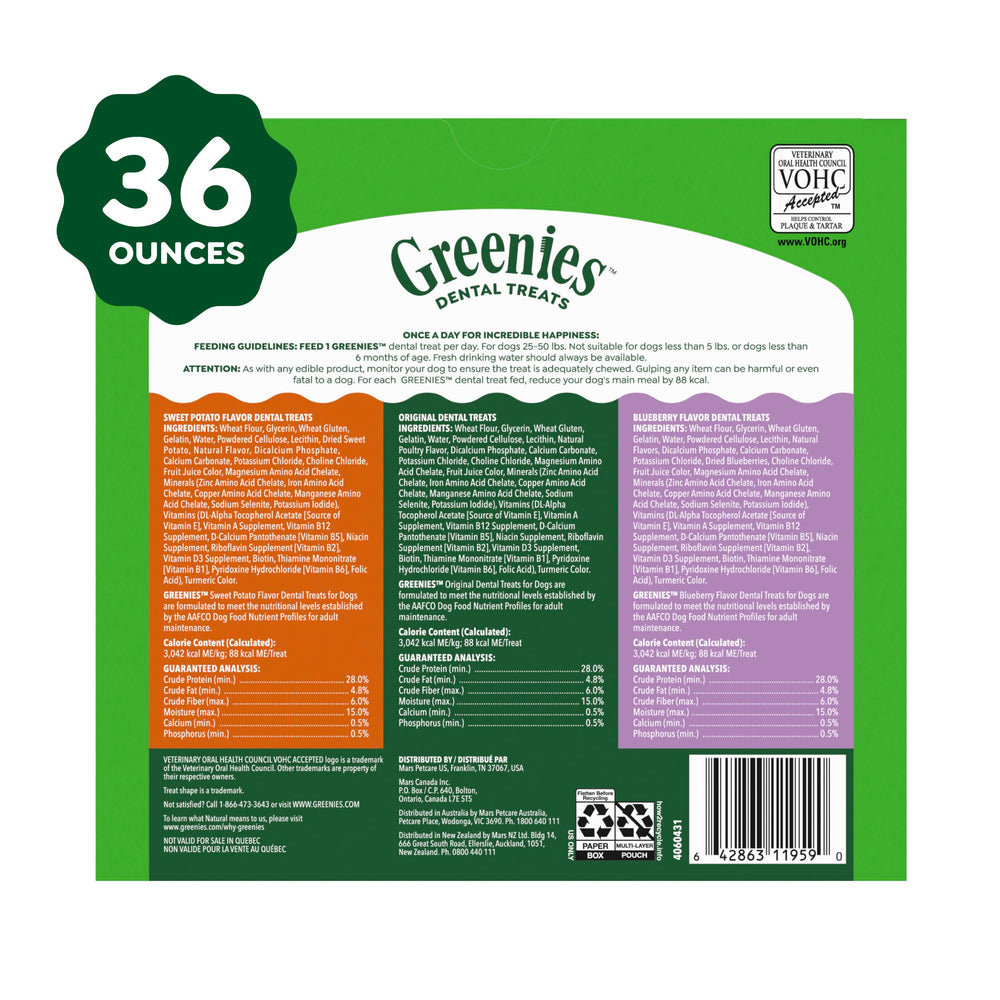 Greenies daily routine use at home with dog