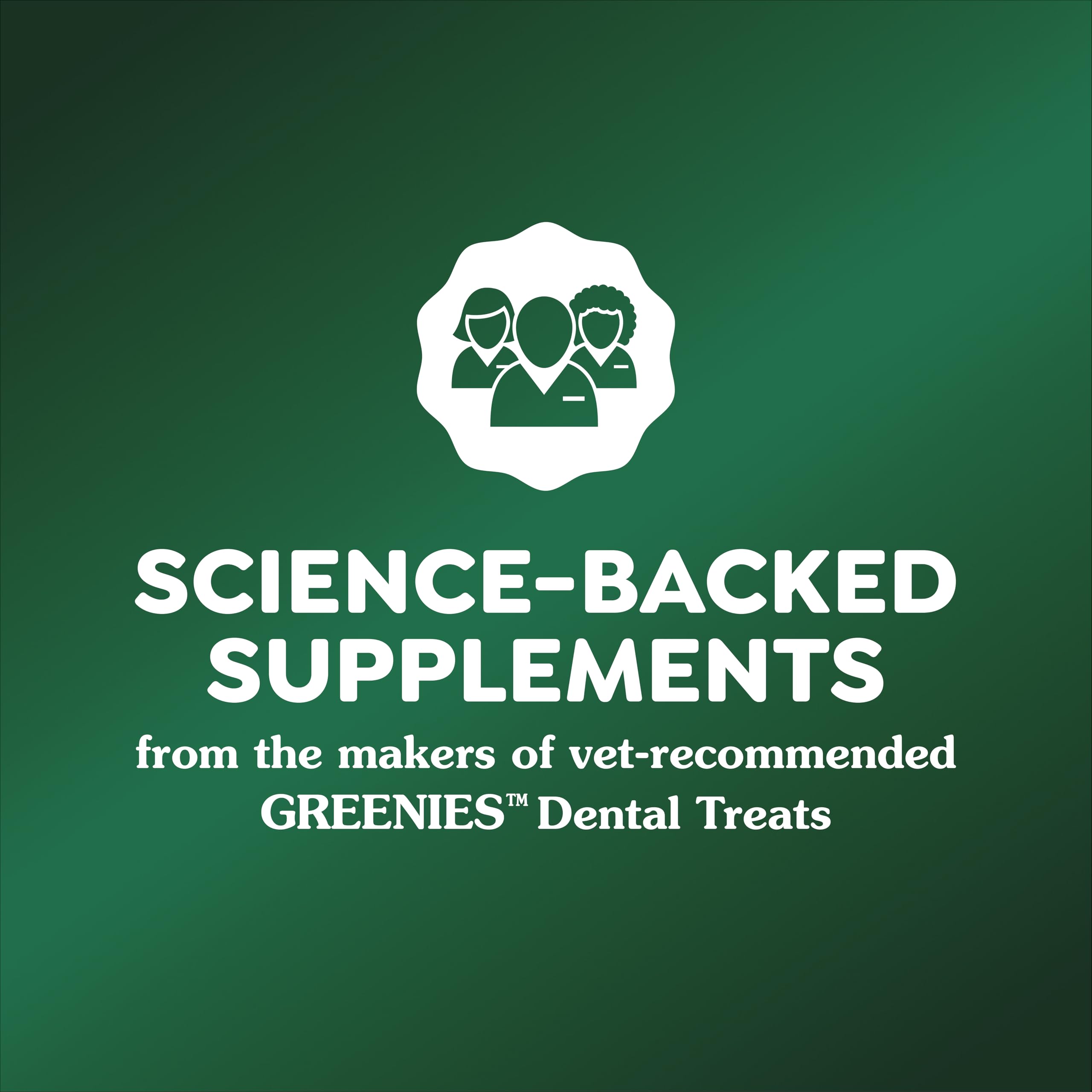 Greenies daily-dosing routine in bowl demonstrates easy administration.