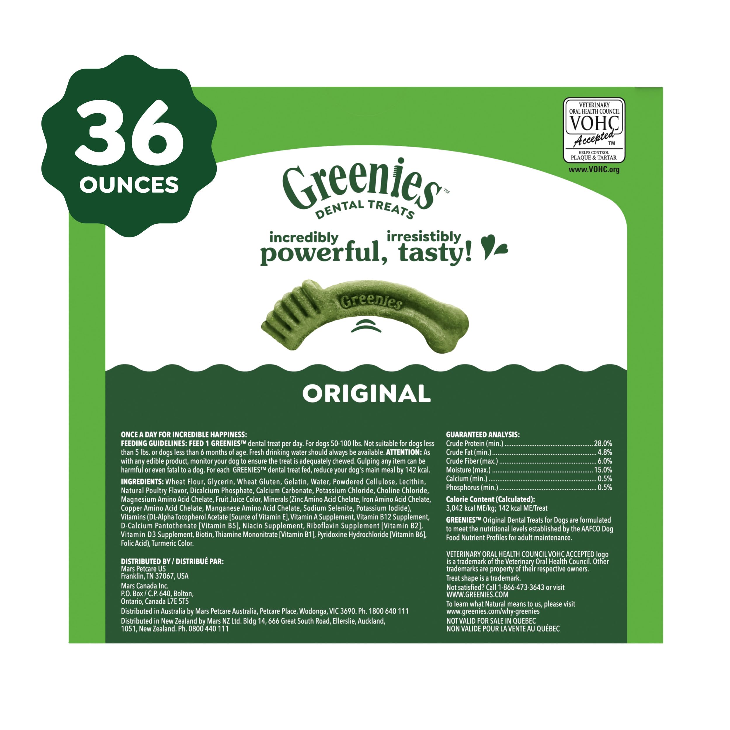 Greenies dental-care design image highlights overall oral wellness support.