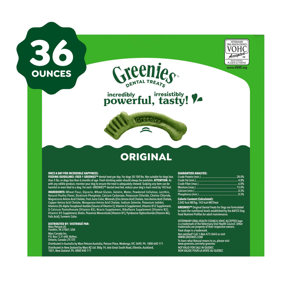 Greenies dental-care design image highlights overall oral wellness support.