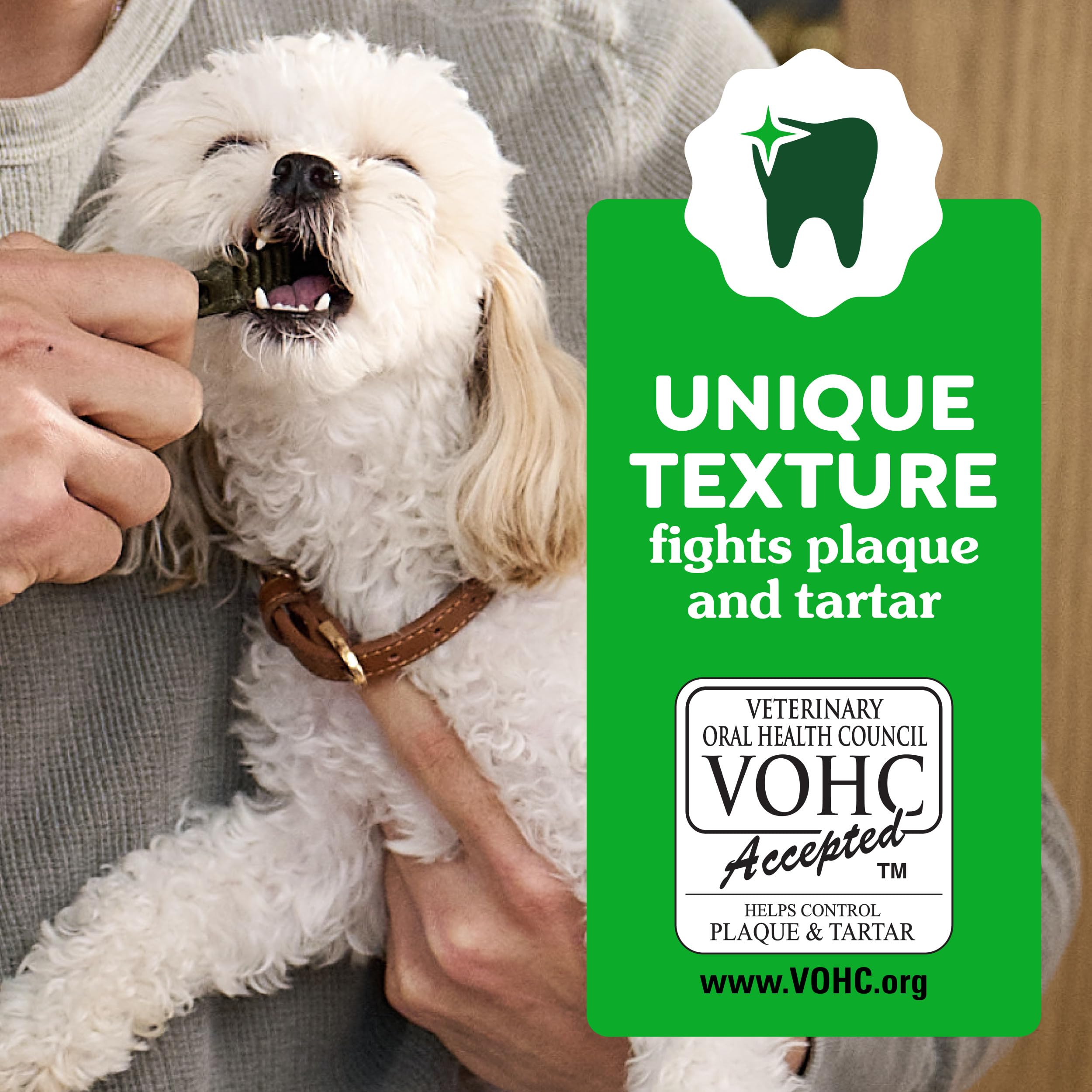 Greenies Aging Care is rawhide-free and easy to digest