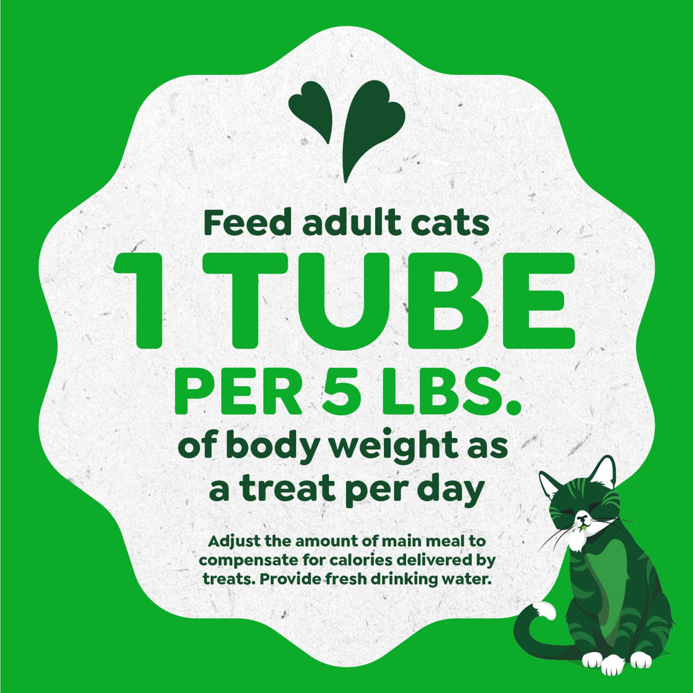 Greenies Feline Smart Purees real chicken close up flavor appeal.