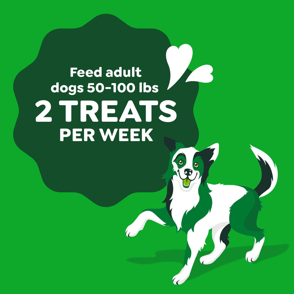 Greenies Occupy Twists chicken flavor image as a tasty reward for dogs.
