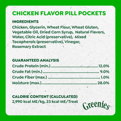 Greenies Pill Pockets dog enjoying a treat while medication goes down smoothly.