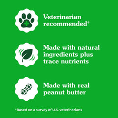 Greenies Pill Pockets Dog Large peanut butter flavor appealing for medication moments