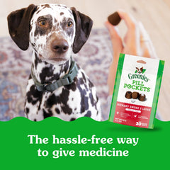 Greenies Pill Pockets Large sealed pocket after inserting medication