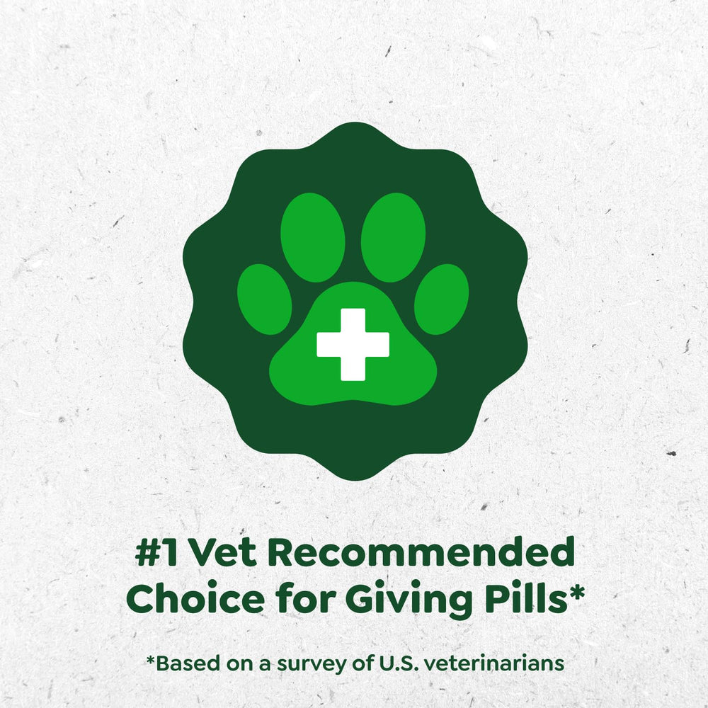 Mess-free pill time with Greenies Pill Pockets demonstrated.