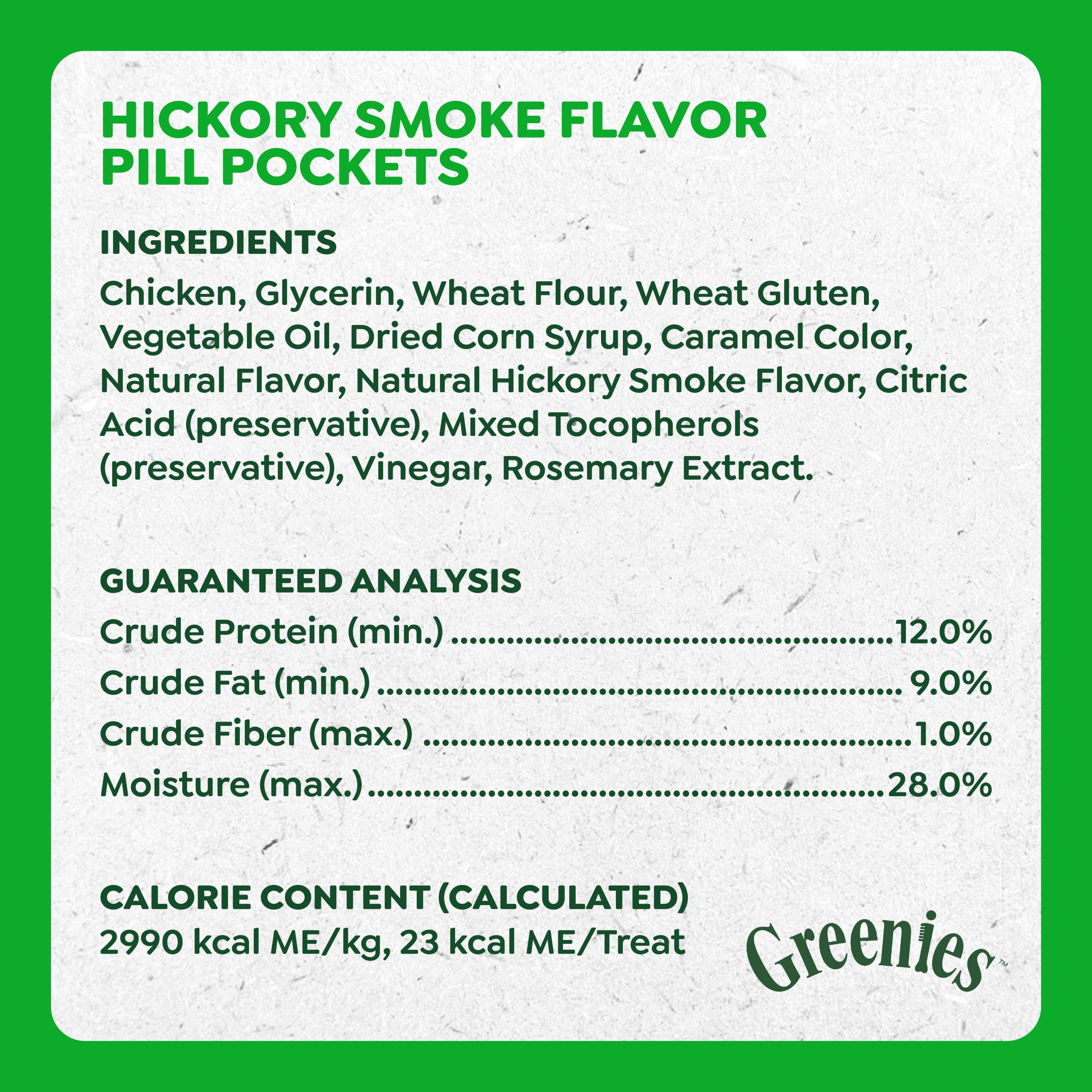 Greenies Pill Pockets packaging with seal for mess-free use
