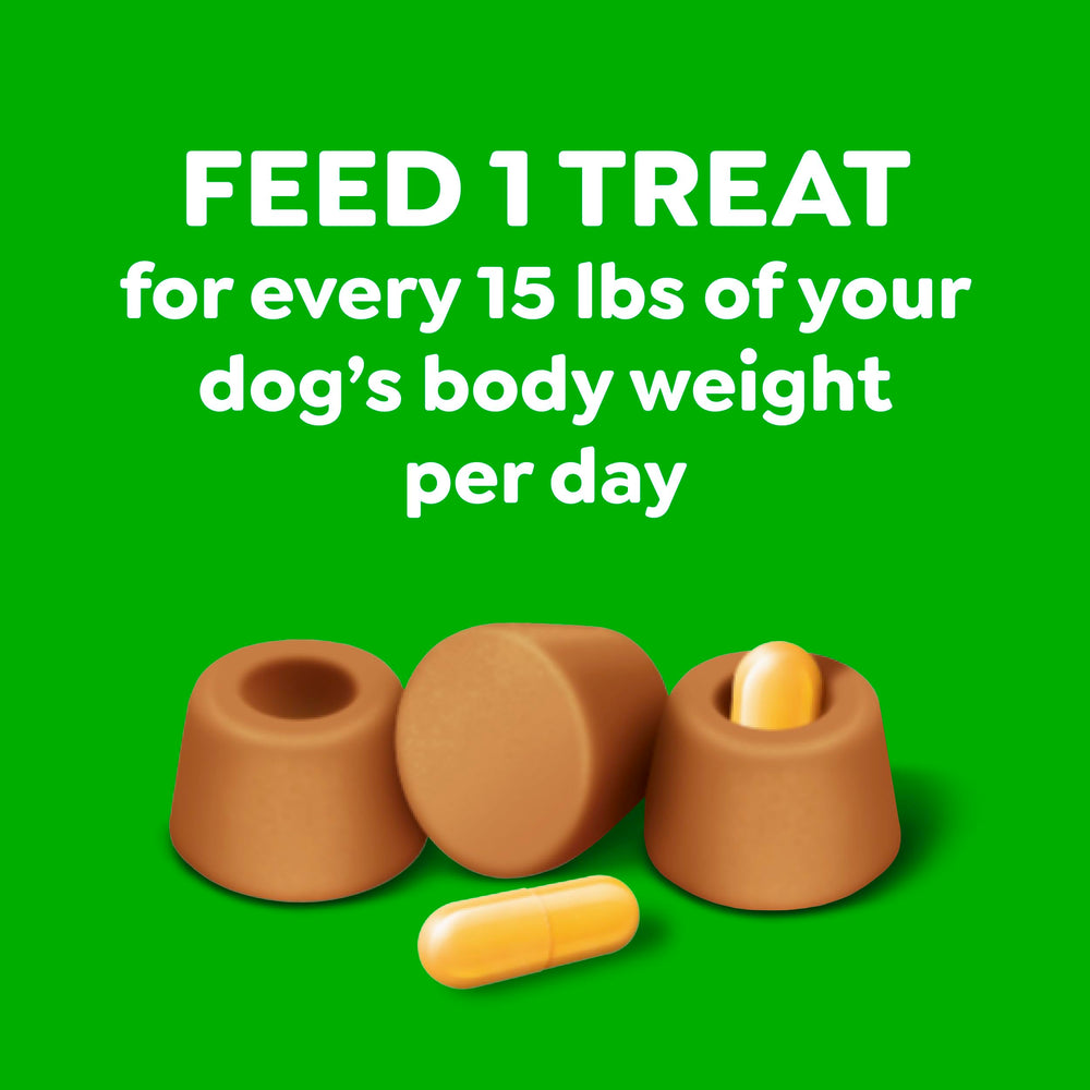 Greenies Pill Pockets vet-recommended approach to meds that reduces resistance.