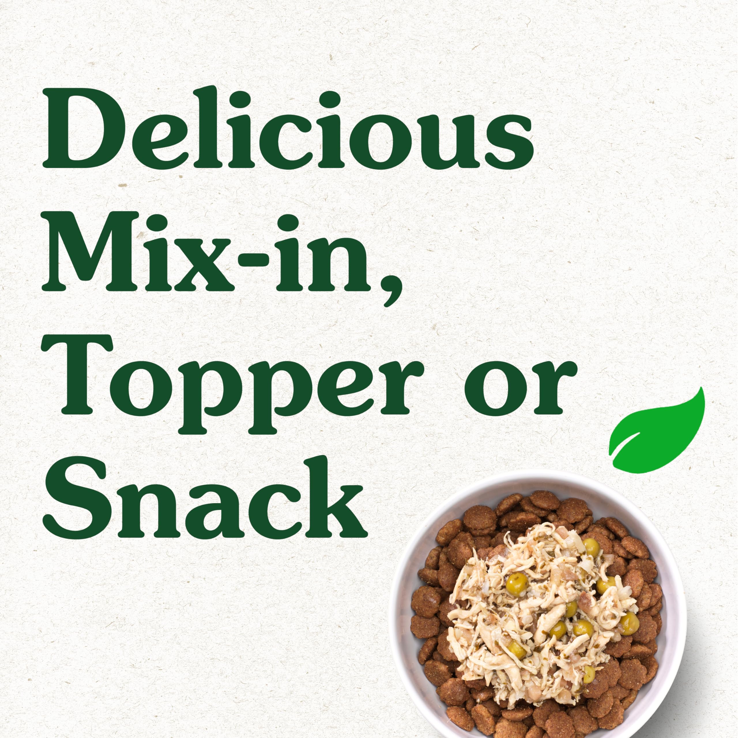 Serving suggestion: protein-rich bowl with topper.