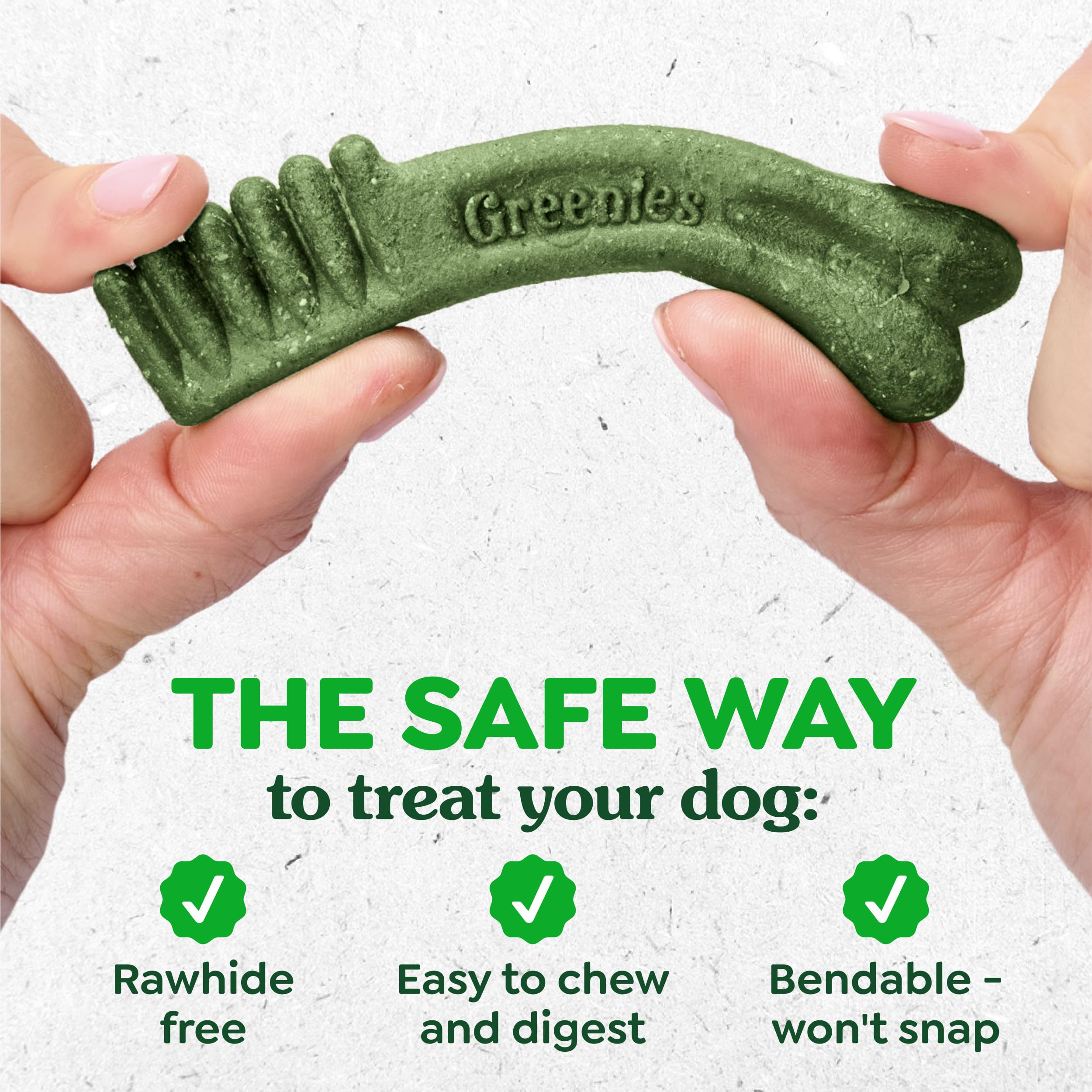 Small-breed chew for 5-15 lb dogs supporting daily dental care