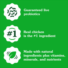 Greenies Smart Essentials small breed dog enjoying mealtime with a tasty recipe.
