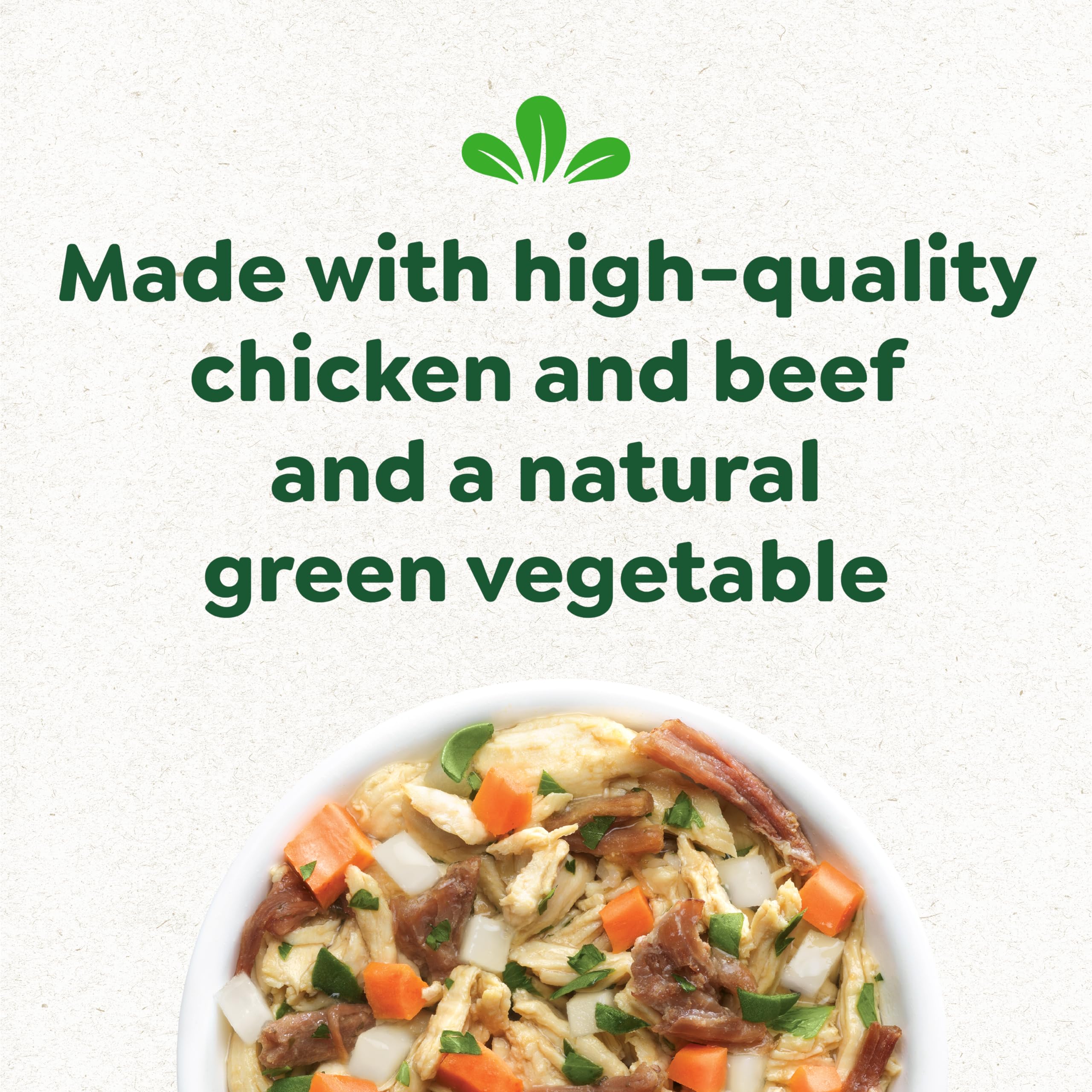 Greenies Smart Topper grain-free formula highlights clean nutrition.