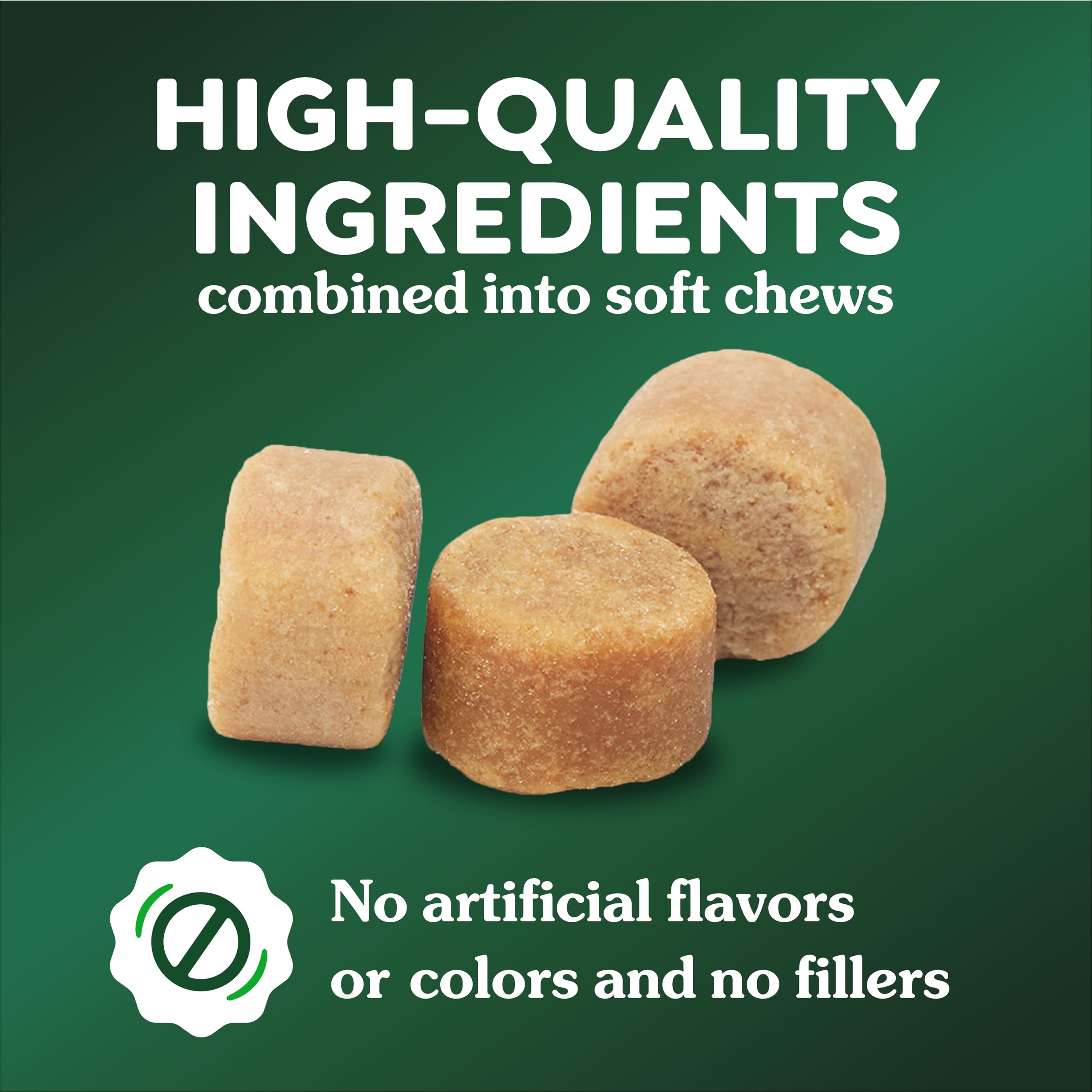 Greenies USA seal on jar indicates quality ingredients.