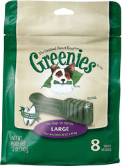 Greenies vet-recommended label on packaging