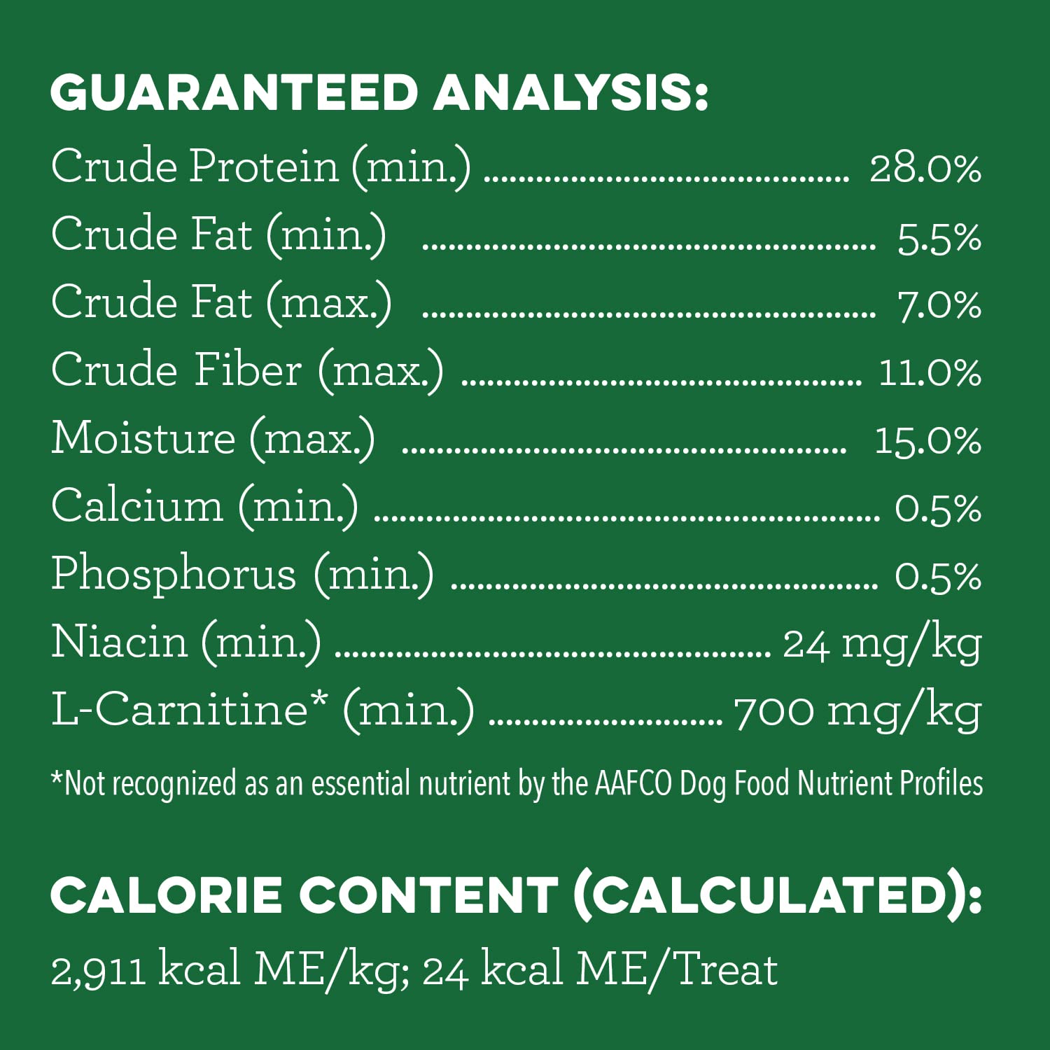 Small-dog friendly Greenies Teenie chews for dogs 5–15 pounds.
