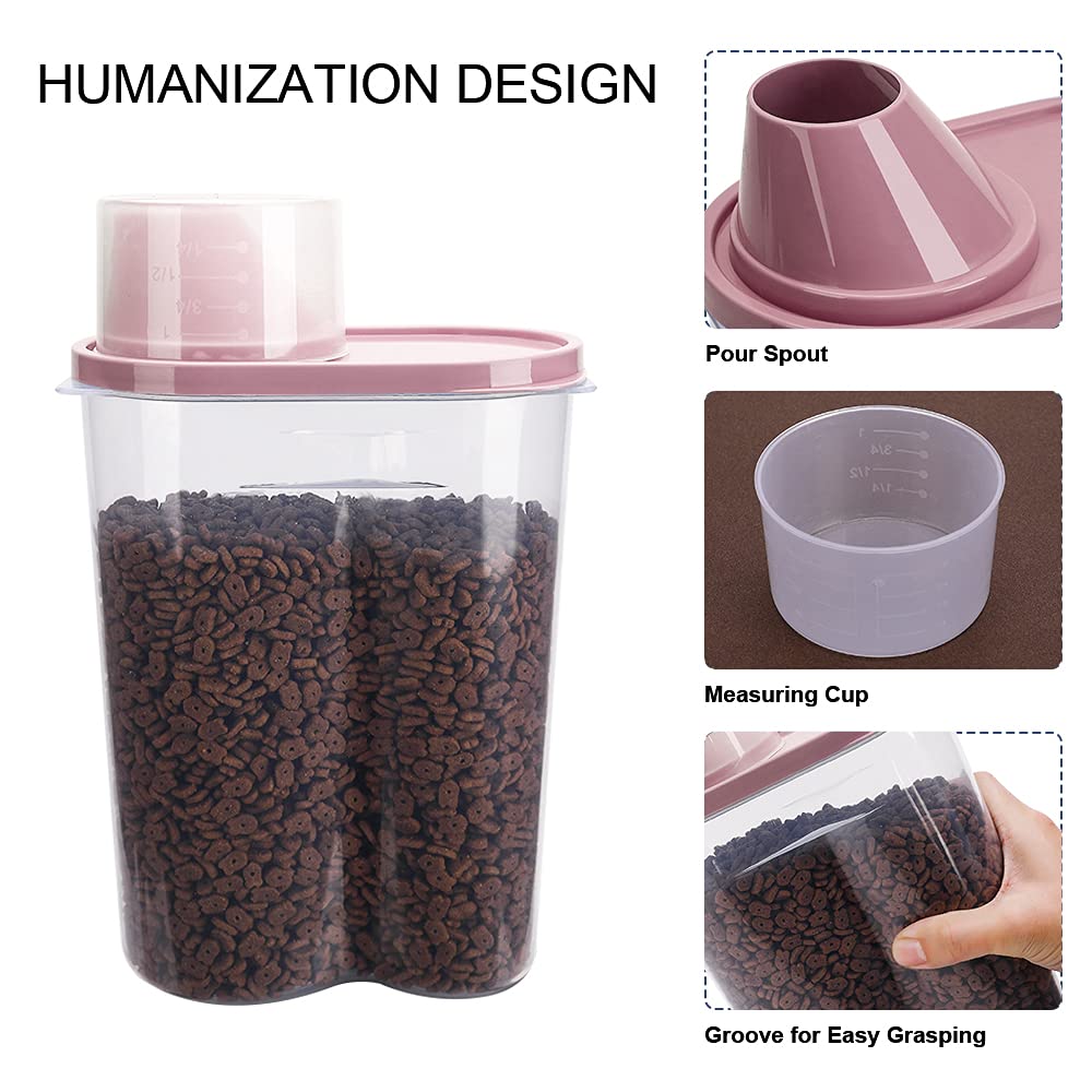 GreenJoy BPA-free container provides safe storage for dry pet food.