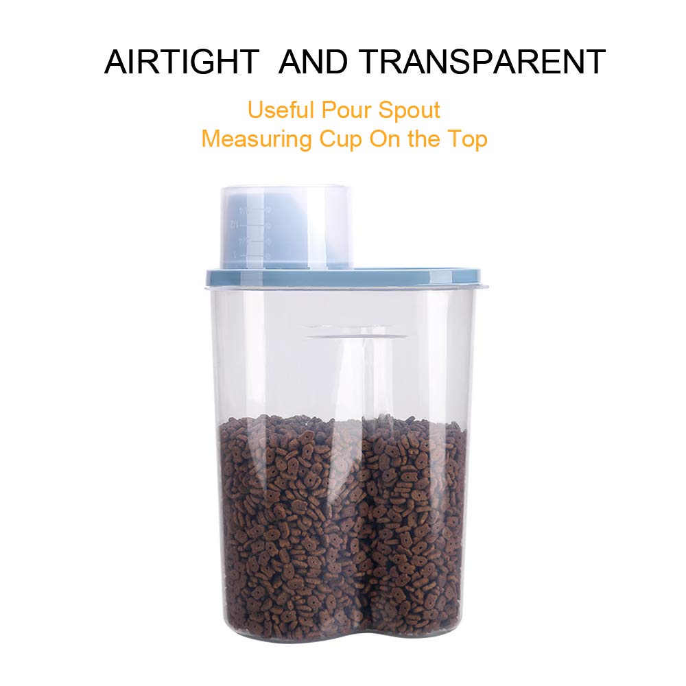 GreenJoy airtight lid keeps dry pet food fresh and pest-free.
