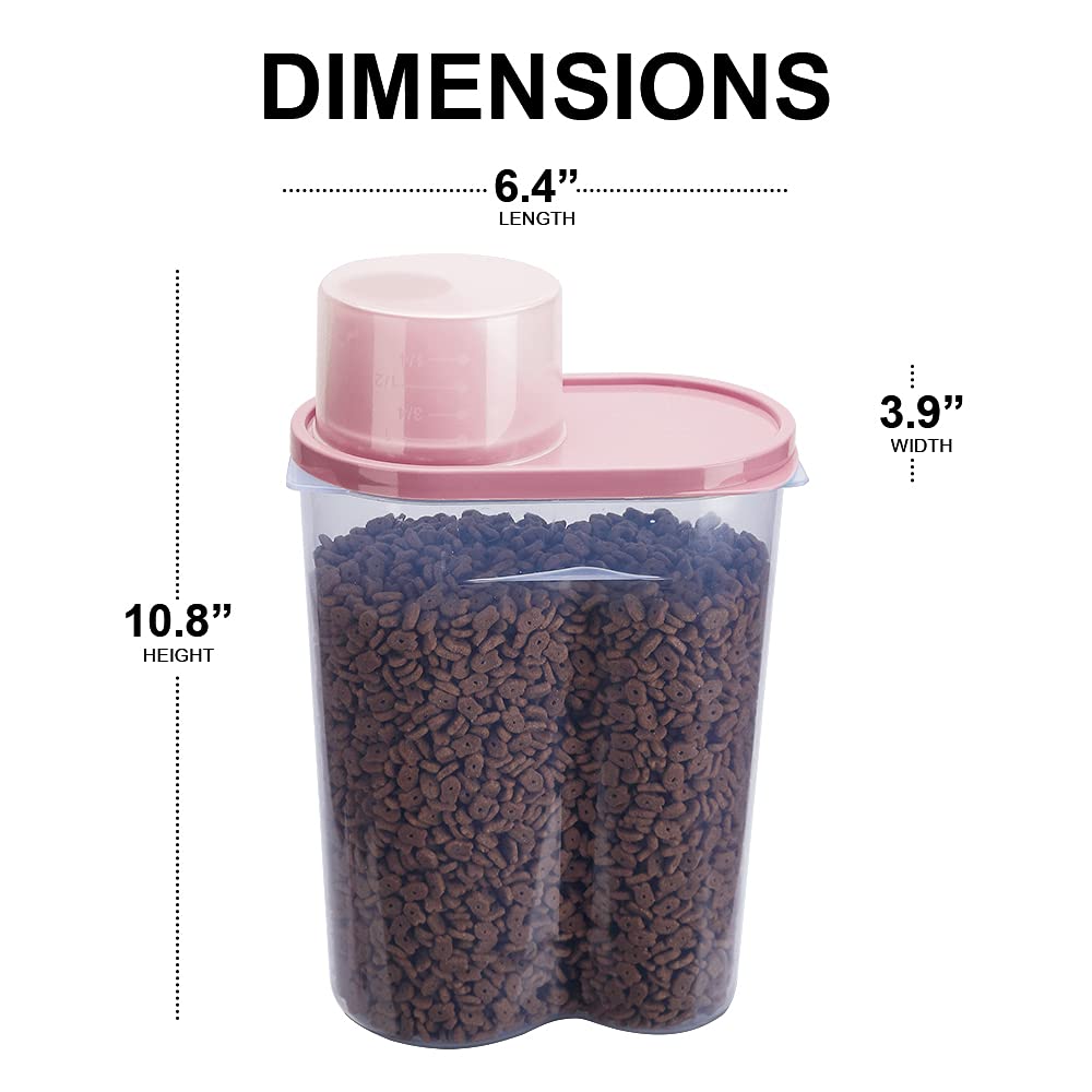 GreenJoy translucent body shows food levels at a glance.