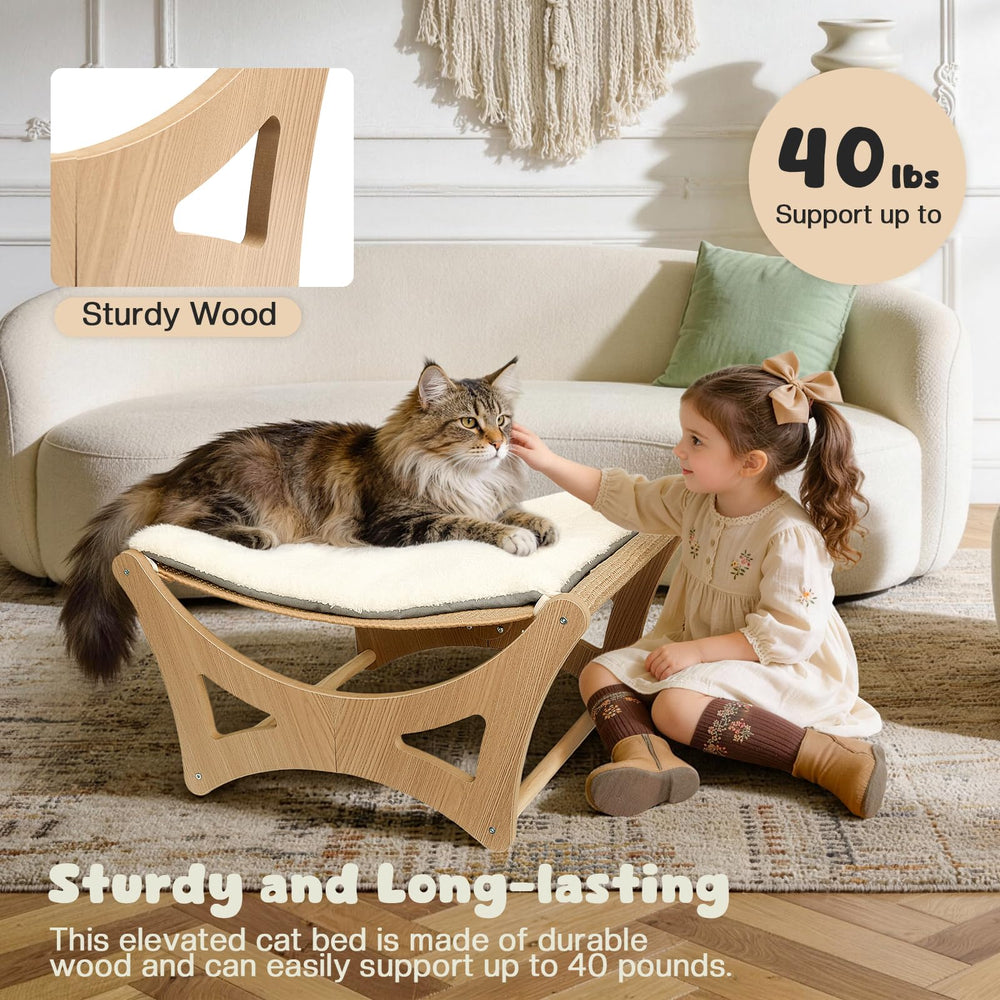 GreenPetopia anti slip base keeps the bed stable on floors