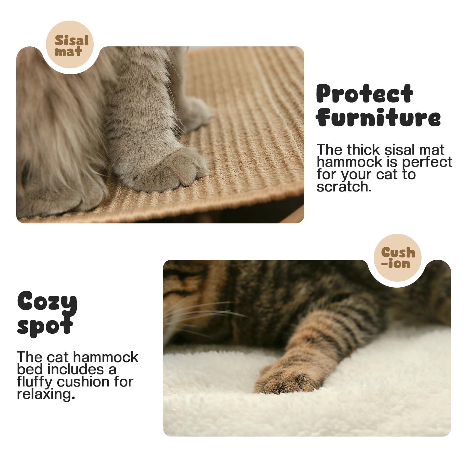 Modern cat ears inspired design from GreenPetopia suits home decor
