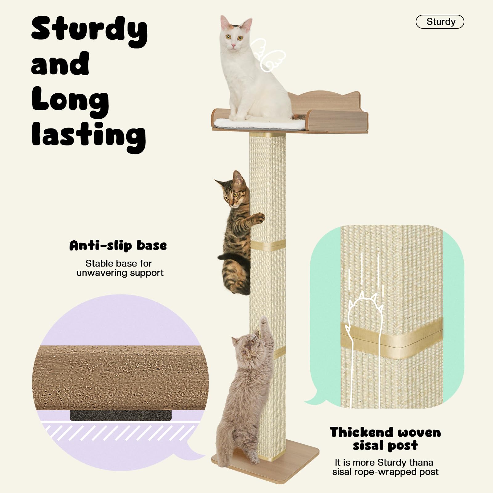 Cat window bed with plush cushion for cozy lounging and naps.