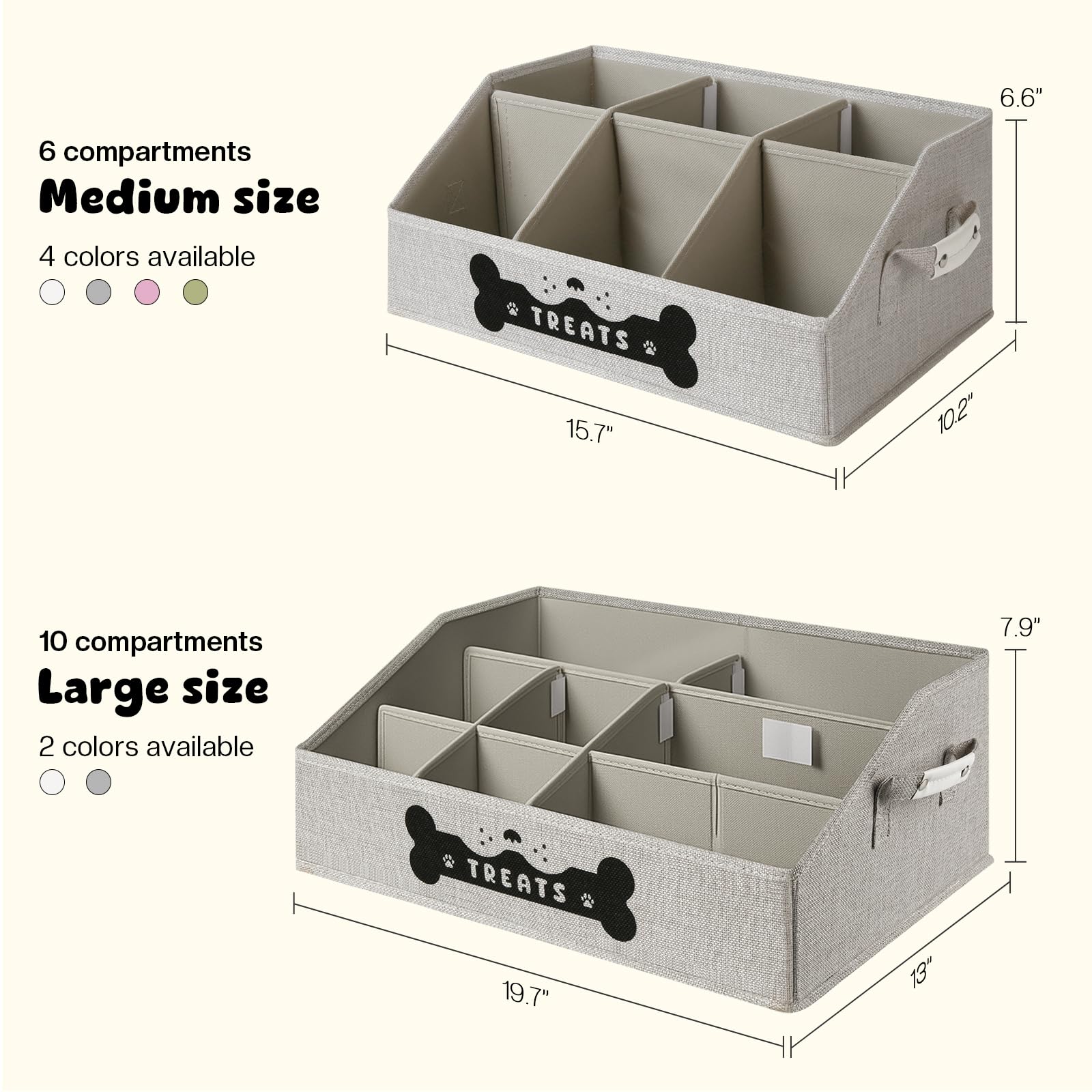 GreenPetopia countertop container offers easy access with open-front design